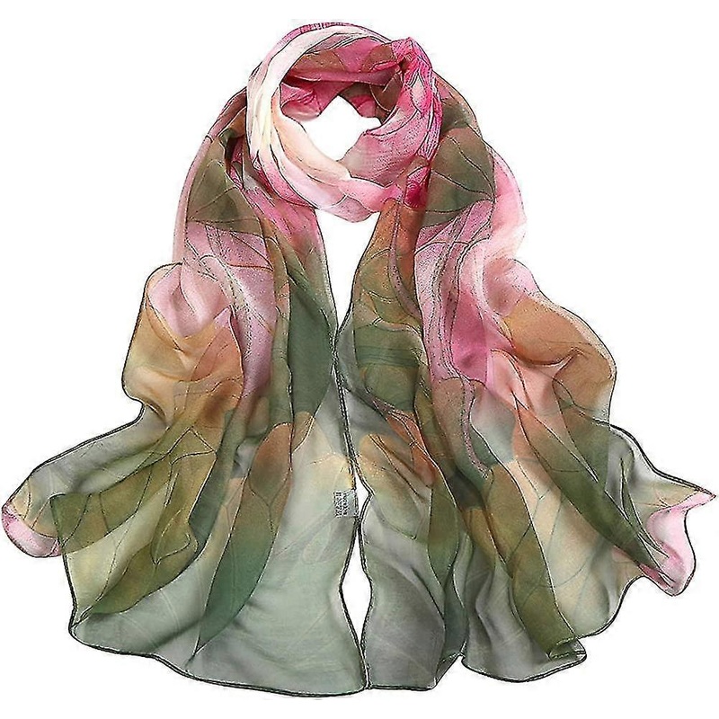 Floral Print Chiffon Scarf – Lightweight Scarf Ladies Floral Chiffon Scarfs Women | Fruugo SG