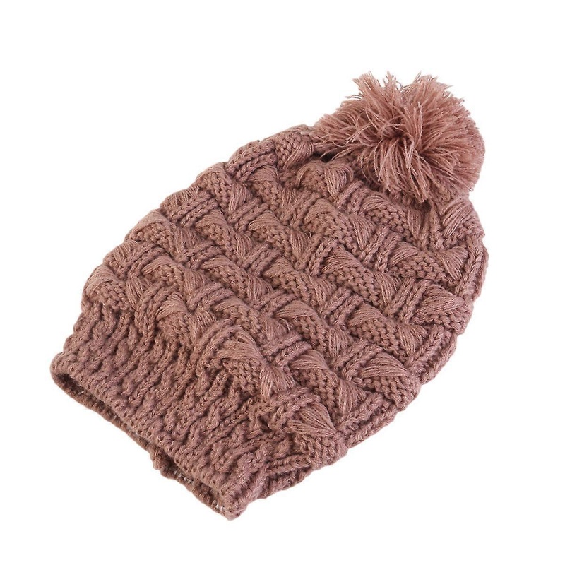 Knit Scarf for Women Girls Knitted Hat and Scarf Set Comfortable to Wear Red Rice Color 1Set | Fruugo SG