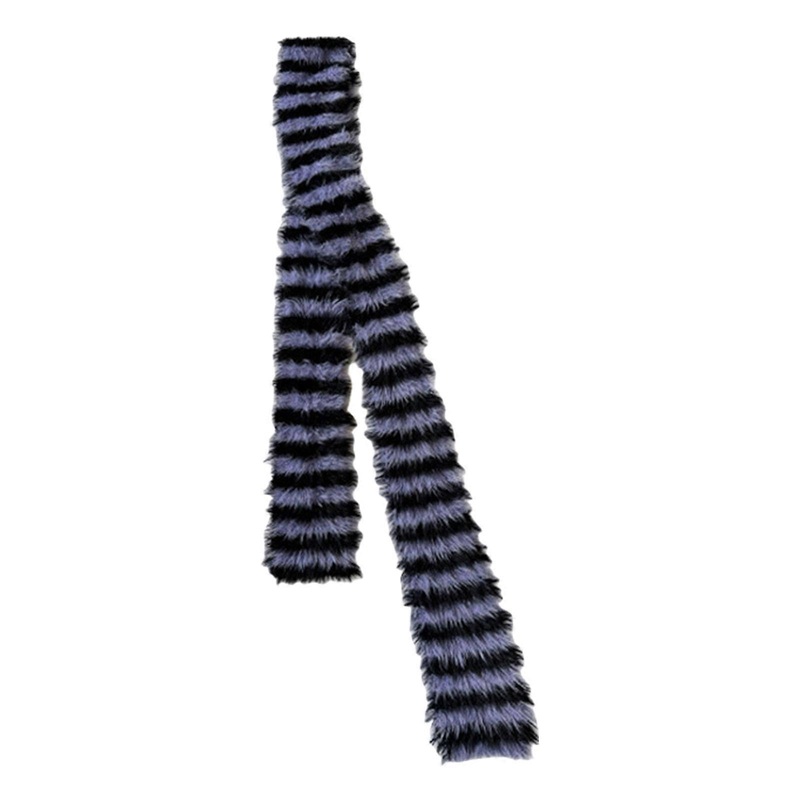 Knit Skinny Scarf For Women Striped Neckerchief Hangbag Handle Wrap for Women Handbag Wrap Handle Belt Choker  black purple | Fruugo SG