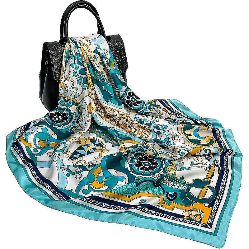 Ladies Scarvessquare Olaof Scarfs For Women Printed Polyester Satin Head Scarfs | Fruugo SG