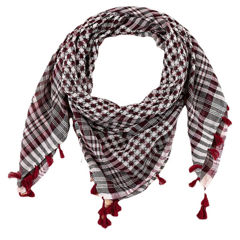 Muslims Arab Scarf Shemagh Head Scarf Ethnic Arabian DubaiSaudi Neckwrap Breathable Desert Headwrap Keffiyeh Hijab Scarf | Fruugo SG