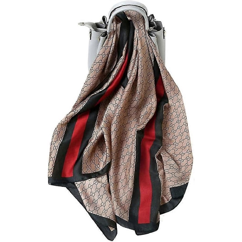 Olaof Scarfs Women Ladies Scarves Shawl Floral Olaof Scarf Leopard Print Olaof Scarf Wrap Satin Olaof Scarf | Fruugo SG