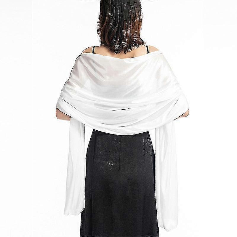Shawl Dress Evening Wrap Wedding Satin Solid Color | Fruugo SG