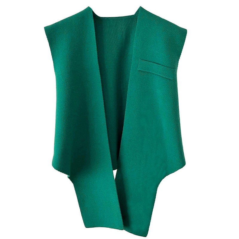 Woman Knitted Shawl Indoor Office Shoulder Wrap Scarf Lightweight Scarf Solid Color for Outdoor Sunproof Supplies  Green | Fruugo SG