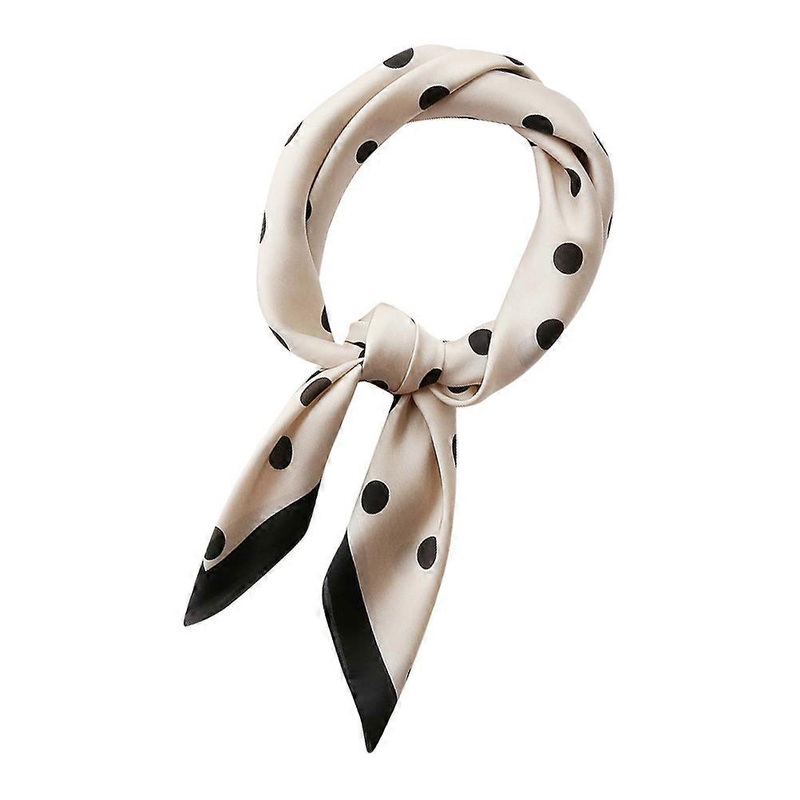 Dress Scarf For Women Simulation Silk Shawl Beige 68.00X68.00X0.10CM Sun Protection Costume Accessories 1Set | Fruugo SG