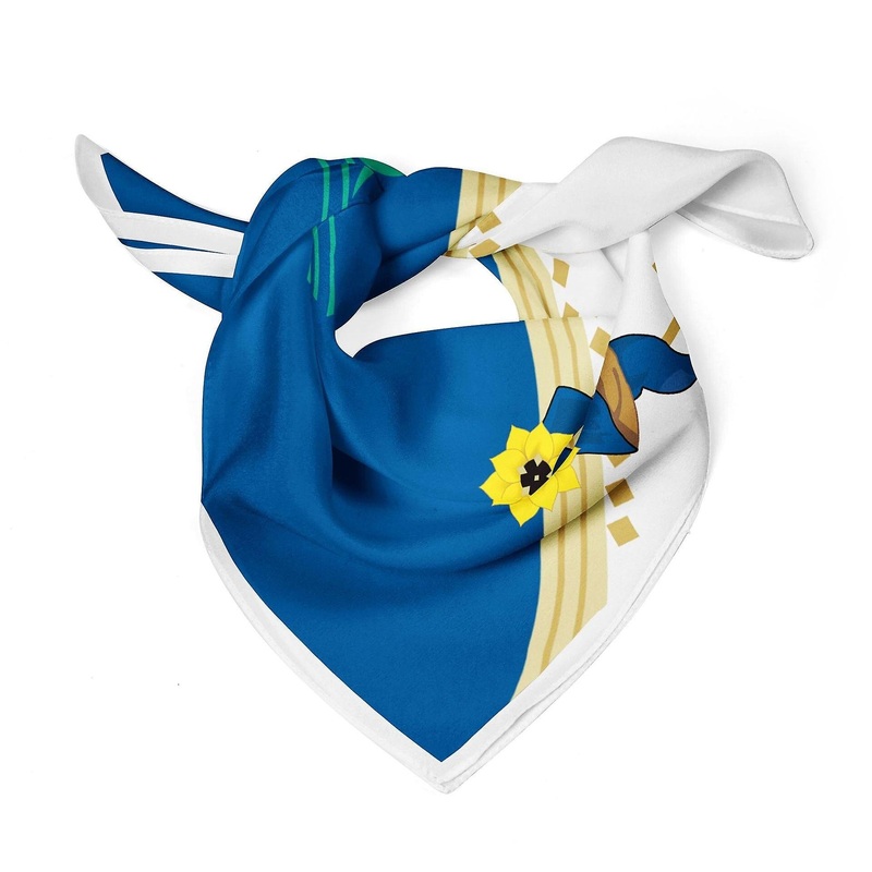 Genshin Impact Cosplay Scarf Baal Kazuha Ayato Zhongli Yoimiya Yae Miko Venti Tartaglia Hutao Square Silk Mask Costume Props | Fruugo SG