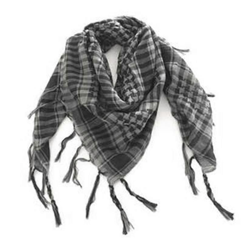 Houndstooth Tassel Scarf Women Men Stole Desert Army Shemagh KeffIyeh Neck Wrap | Fruugo SG