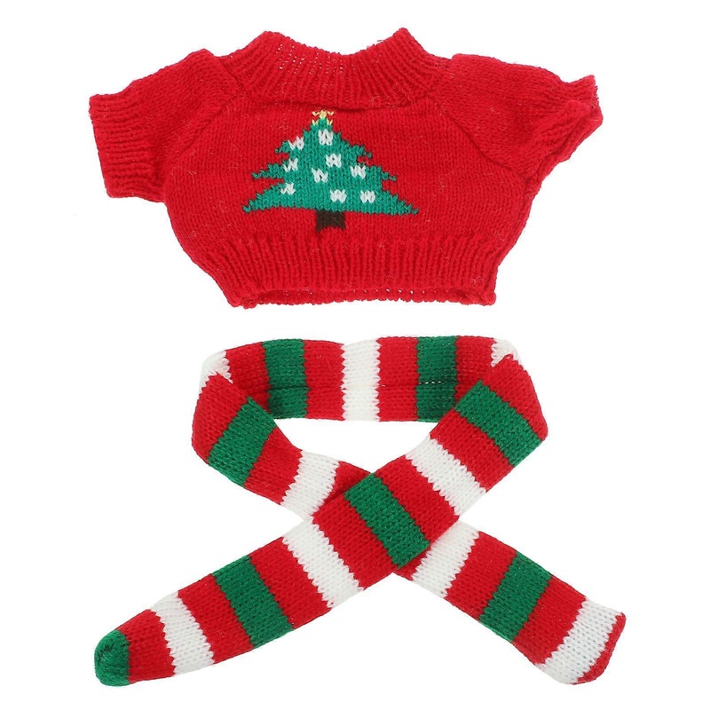 Mini House Mini Scarf Wear-Resistant Sweater Doll Clothes Child Accessory 1Set | Fruugo SG