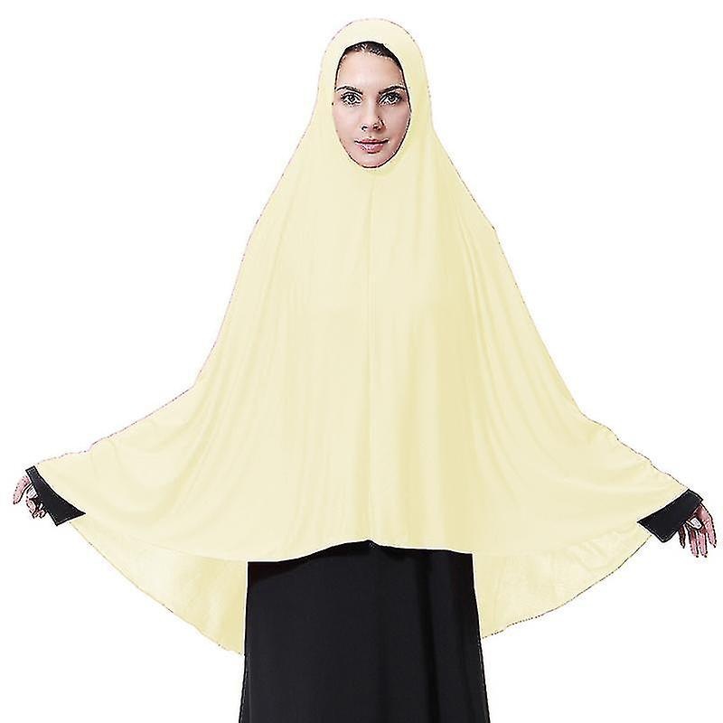 Muslim Women Prayer Dress Hijab Long Scarf Abaya Large Overhead Khimar Jilbab | Fruugo SG