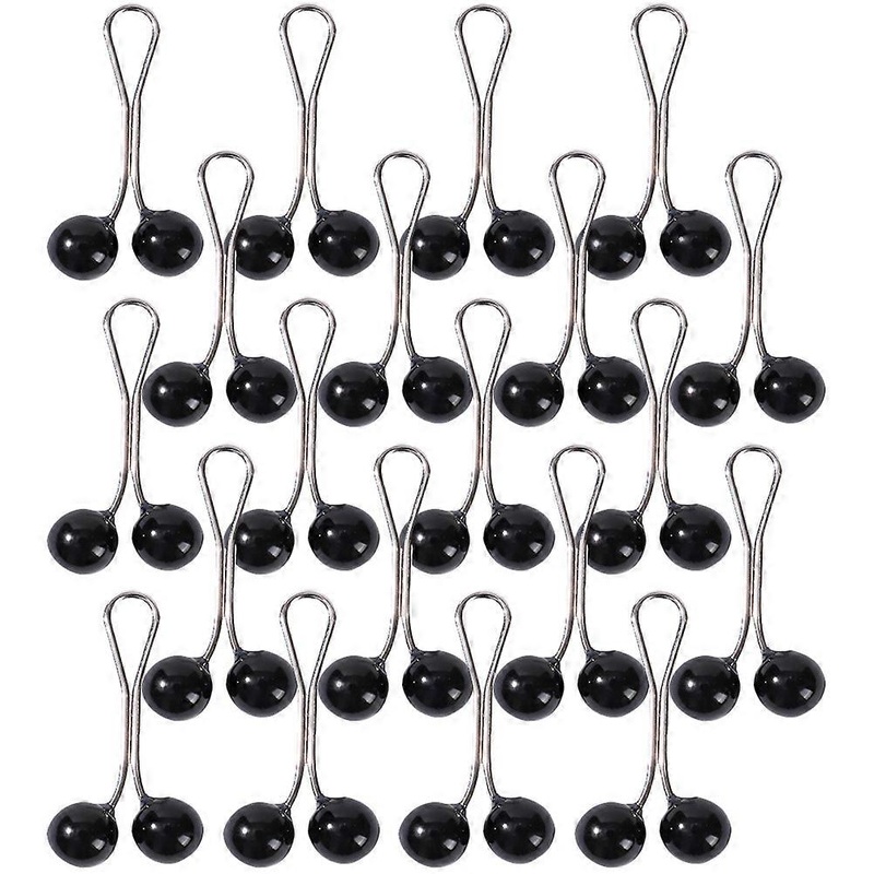 Reusable Hijab Clip Compact Scarf Pin For Women’s Hijab Elegant Design Black Alloy 24Pack | Fruugo SG