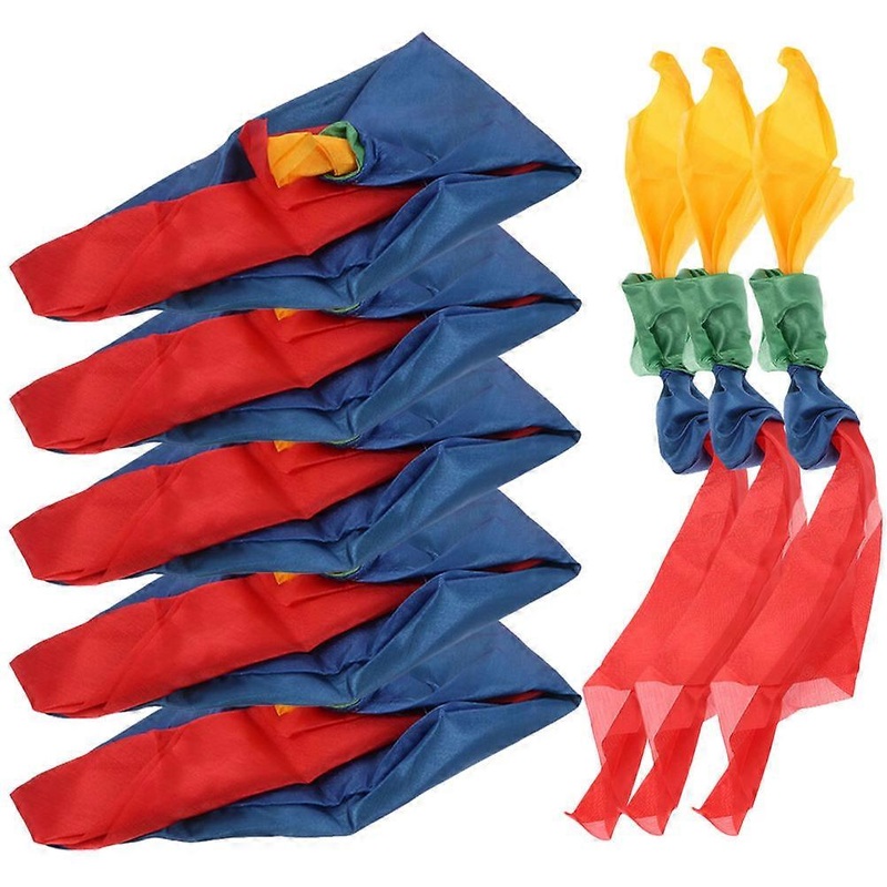 Simple And Generous Design Magician Scarf 8Pcs Silk Assorted Color Trick For Kids | Fruugo SG