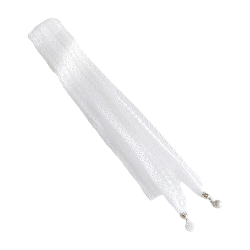 Women Skinny Scarf Thin White Belt Lace Long Tie Scarf Bag Handle Wrap Choker Lace Scarf for Photo  White | Fruugo SG