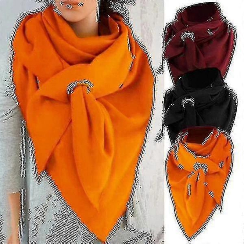 Women Winter Warm Scarf Knitted Thick Windproof Shawls Scarf For(a) | Fruugo SG