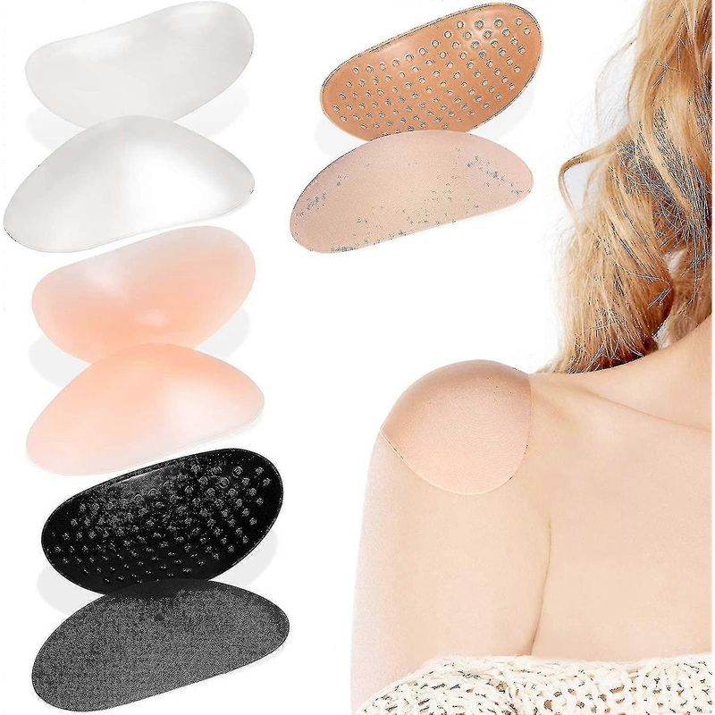 4 Ps Shoulder Push-up Pads Soft Silic Shoulder Pads Anti-slip Enhancer Shoulder Pads | Fruugo SG