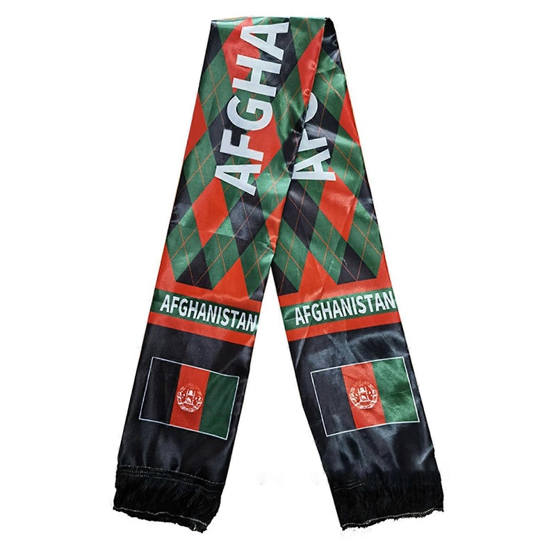 Afghanistan Flags Scarf Holiday Theme Graduation Sash International Study Abroad Adult Neck Scarf Unisex Party Decor | Fruugo SG