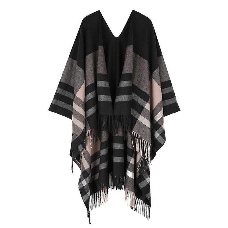 Ethnic Style Scraf Autumn Winter Warm Shawls with Tassel for Lady | Fruugo SG