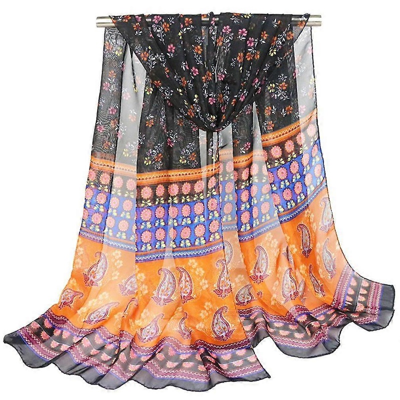 European Scarf Chiffon Wraps Fashion Lightweight Shawl for Lady | Fruugo SG