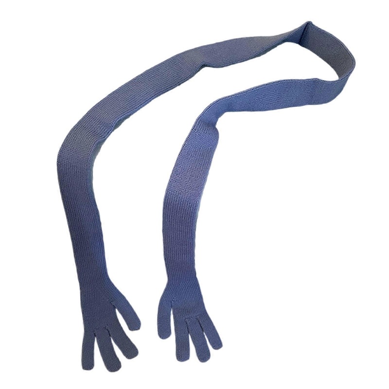 Fashion Accent Trendy Scarf Kids Fashion Scarf Playfulness Palms Patterned Scarf Baby Winter Accessory  Blue | Fruugo SG