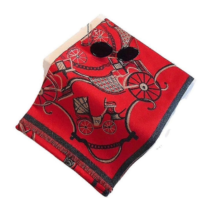 Pashmina Scarf Neck Shawl Elegant Warm Wrap Thicken Scarf for Lady | Fruugo SG