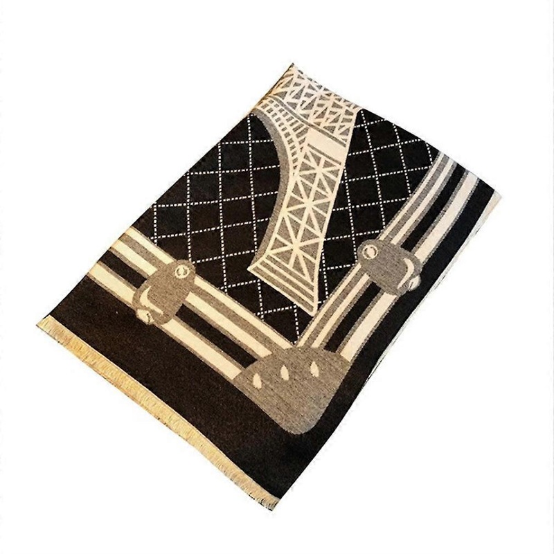 Pashmina Scarf Winter Shawl Elegant Warm Wrap Thicken Scarf for Lady | Fruugo SG