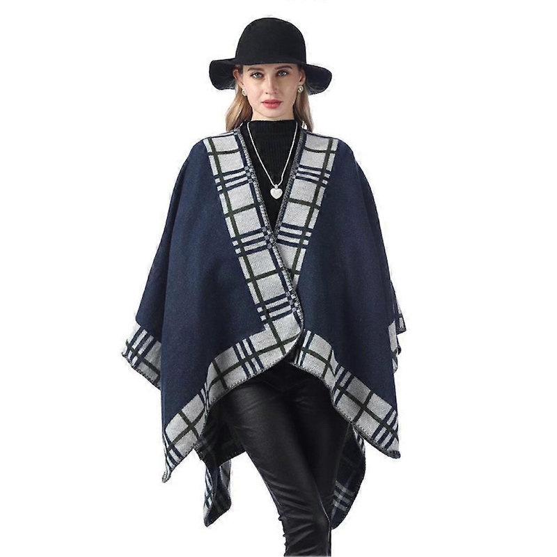 Pashmina Shawl Wrap Warm Scarf Thicken Shawls for Lady Geometric Pattern | Fruugo SG