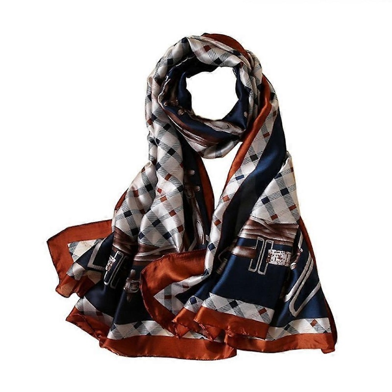 Silky Scarf Fashion Shawl Lightweight Scarf Travel Wraps for Lady | Fruugo SG