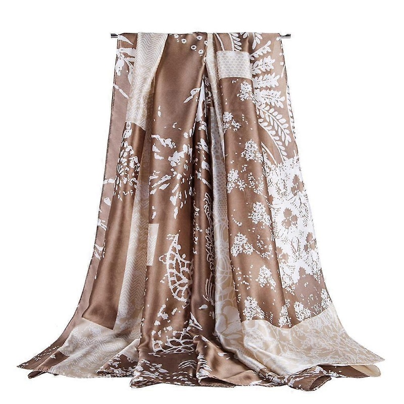 Silky Scarf Thin Lightweight Wraps Long Satin Scarf for Lady | Fruugo SG