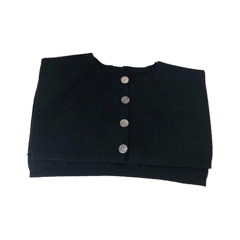 Summer Vest Type Cape with Bottons  Knitting Shawls for Lady | Fruugo SG