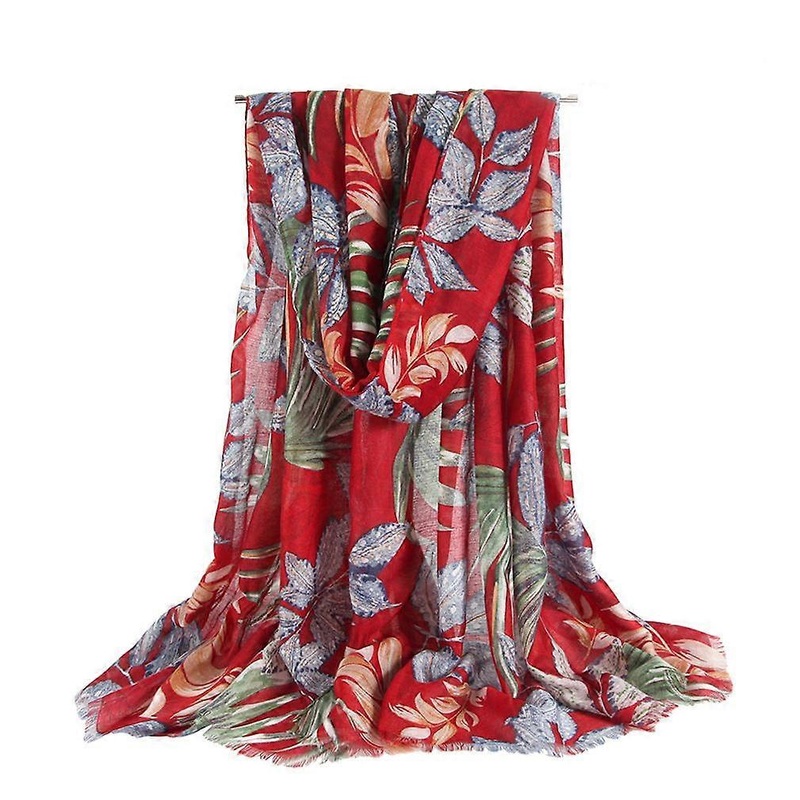Vintage Floral Scarf Cotton Wraps Fashion Scarf for Woman | Fruugo SG
