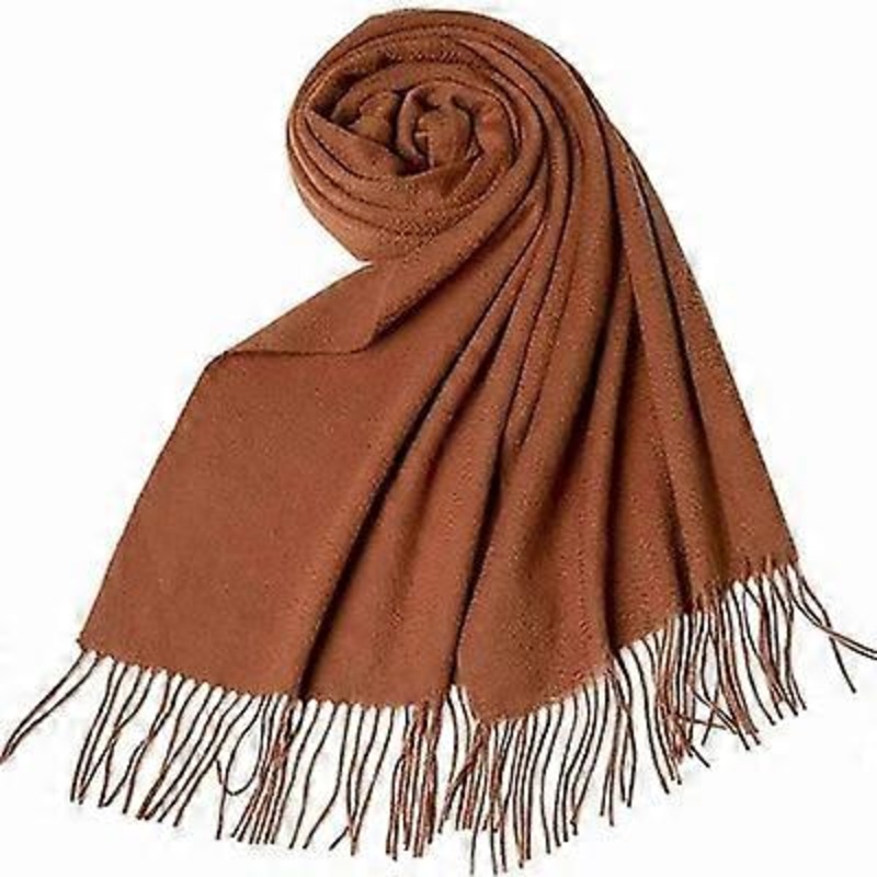 Women Winter Scarf Pure Cashmere Scarves Thick Neck Warm(B) | Fruugo SG