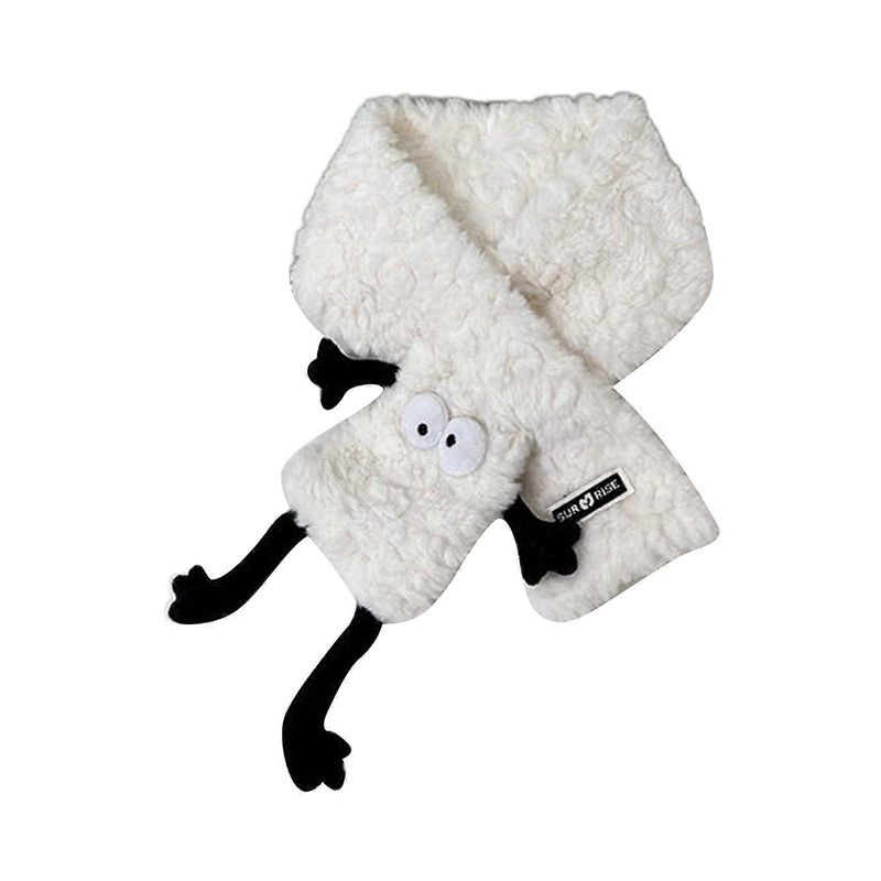 Cute Scarf Cartoon Neck Cover Warm Winter Scarves for Kids Boys Girls Toddlers Infant Children Neckerchief(for 0-3Years)  White | Fruugo SG