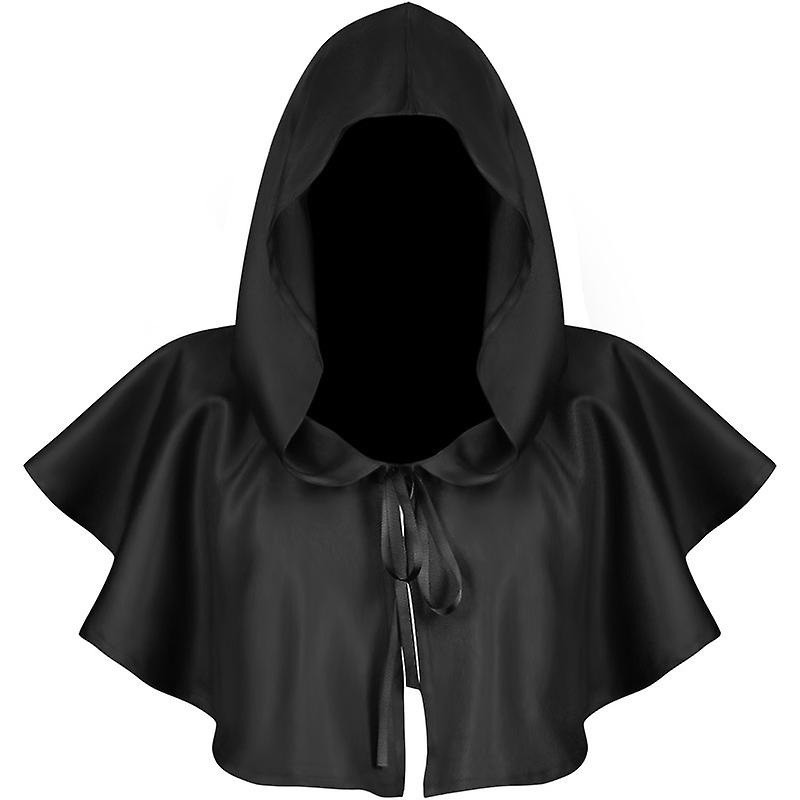 Halloween Grim Cowl Cloak Medieval Wicca Pagan Hood Hat Cosplay Costumes Hooded Poncho For Men Women | Fruugo SG