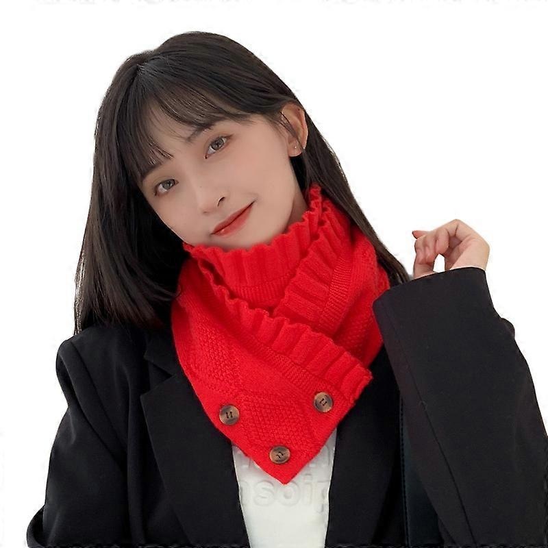 Knitted Scarf For Women Casual Scarf for Cross Neck Warm Lightweight Winter Warm Ladies Shawls And Wraps For Wedding Gif  Red | Fruugo SG