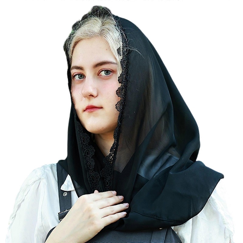 Light weight Chiffon Scarf Softable Touches Scarf Beautiful Embroidered Scarf for Stylish Women  Black | Fruugo SG