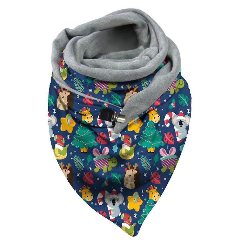 women christmas printing scarf fashion multi-purpose shawl scarf | Fruugo SG