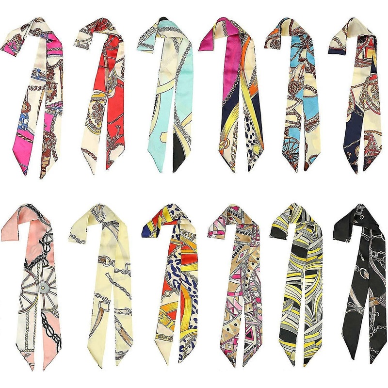 12 Pcs Hairband Head Scarf Handbag Handle Ribbon Neckerchief Olaof Scarf For Women | Fruugo SG