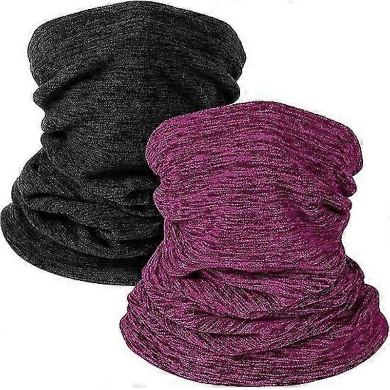 2 Pieces Winter Neck Warmer Gaiter Fleece Ski Neck Scarf Warm Windproof Ascergery Balaclava Cold | Fruugo SG