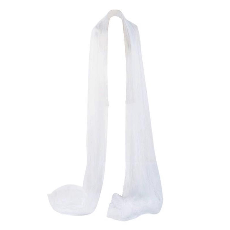 Elegant Scarf Tulle Bridal Scarf Lace Appliqued Wedding Evening Scarf  for Enchanting Look  White | Fruugo SG