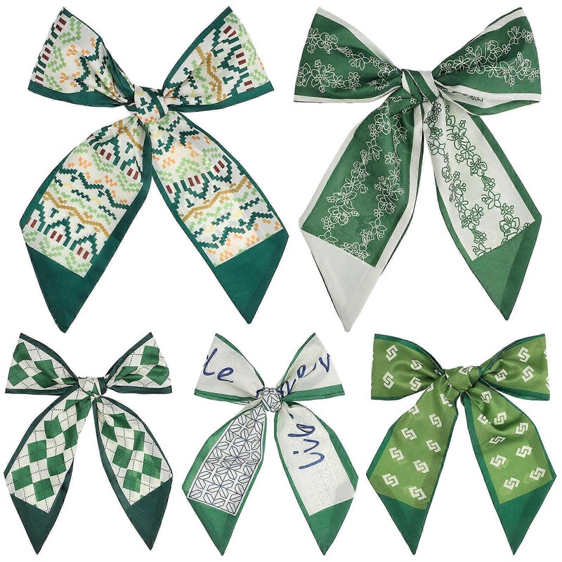 Fashionable Neck Scarves For Women 5Pcs Elegant Satin Scarf Craftsmanship Perfect As A Headscarf Or Belt | Fruugo SG