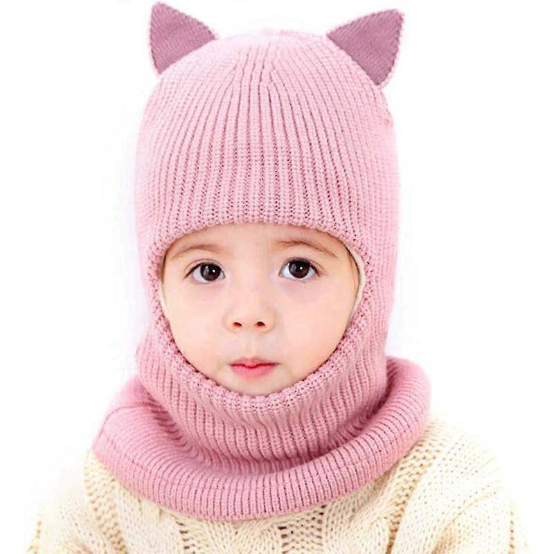 Laelr Kids Winter Warm Hat And Scarf Set, Warm Knit Beanie Cap And Circle Scarf Acsergery Gift | Fruugo SG