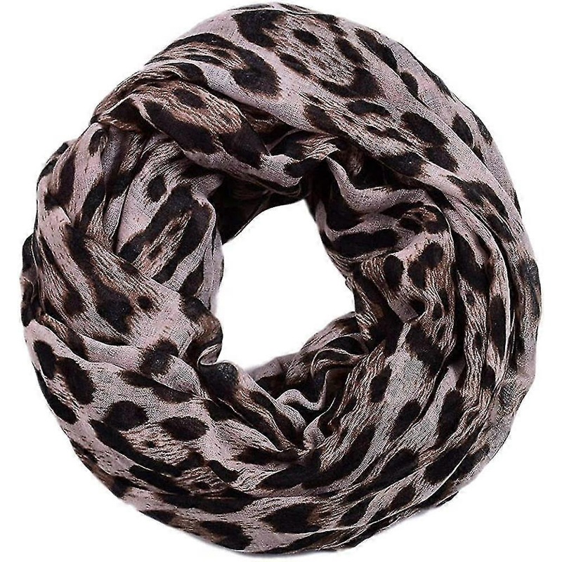 Leopard Print Scarf Lightweight Elegant Gifts For Her Scarves | Fruugo SG