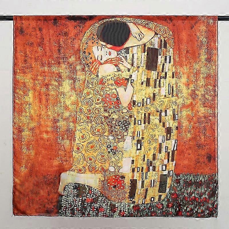 Luxury Women’s Silk Scarf – Designer Gustav Klimt Summer Scarf | Fruugo SG