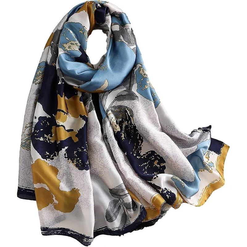 Satin Olaof Scarf For Women 180cm Silky Head Scarf Hair Olaof Scarf Women’s Scarves | Fruugo SG
