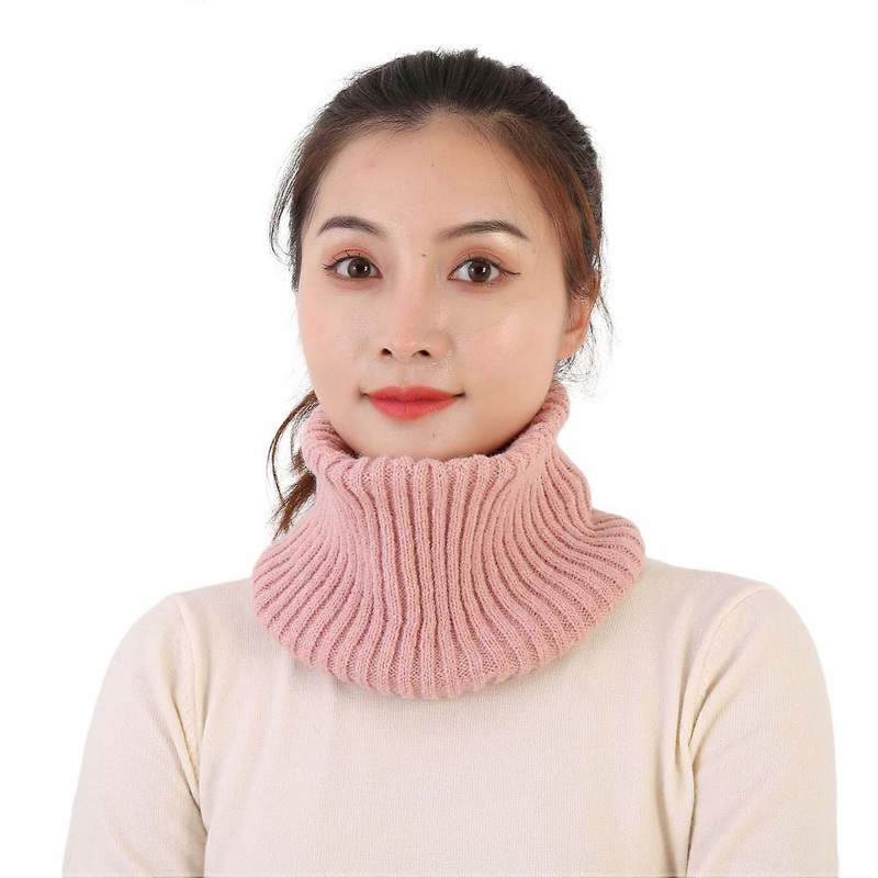 Women Winter Scarf Thick Knitted Warm Solid Color Windproof Elastic Anti-shrink Soft Lightweight | Fruugo SG
