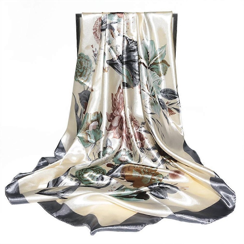 90cm Satin Kerchief Silky Scarf Decorative Neck Wrap Cloth Uniform Accessories for Lady | Fruugo SG