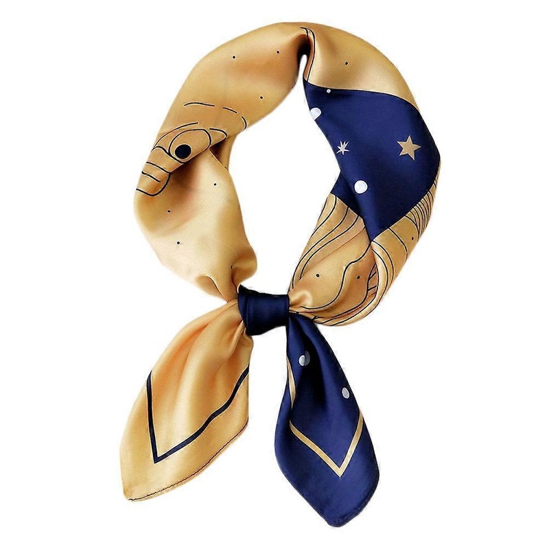 Ladies Scarf Lightweight Digital Printing Family Travel Accessory 70cm Square Women Spring and Summer 1Pc | Fruugo SG