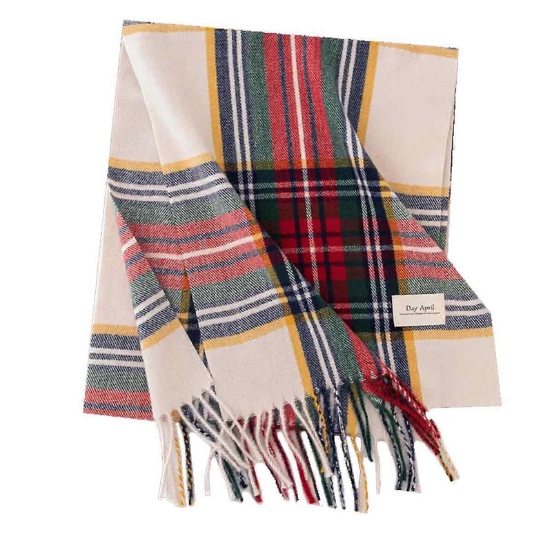 Plaid, Shawl, Scarf, Pompom, Autumn, Winter | Fruugo SG