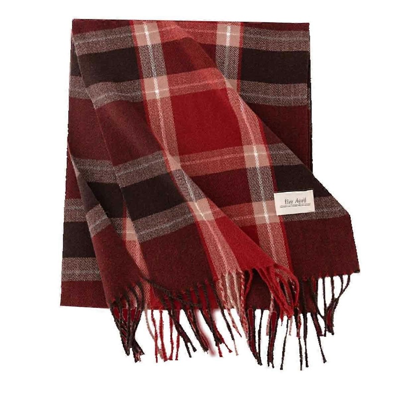 Scarf Shawl, Plaid, Pompom, Warm, Women | Fruugo SG