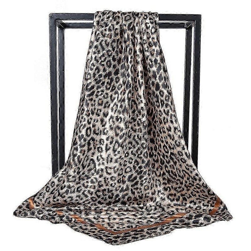 Silk Leopard Bandana | Women’s Silk Scarf Headwrap | Fashion Silk Scarves | Fruugo SG