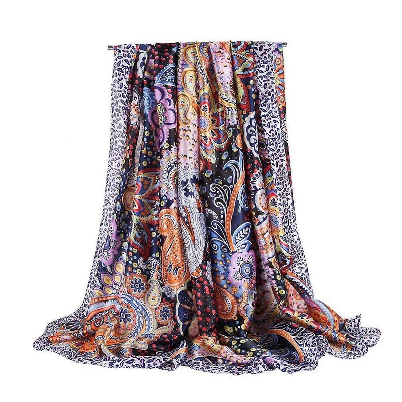 Silky Scarf Lightweight Satin Wraps Fashion Scarf for Lady | Fruugo SG